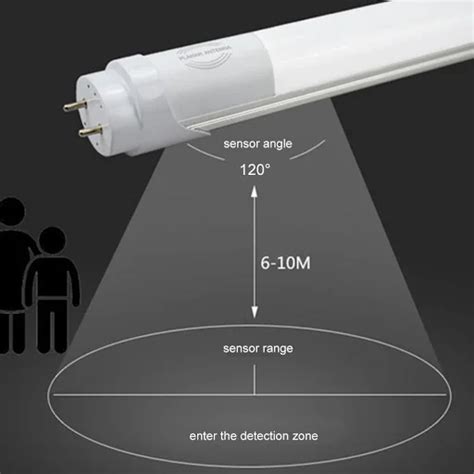 Pir Motion Sensor 4ft 8ft Led T8 Sensor Tube Light Buy High Quality