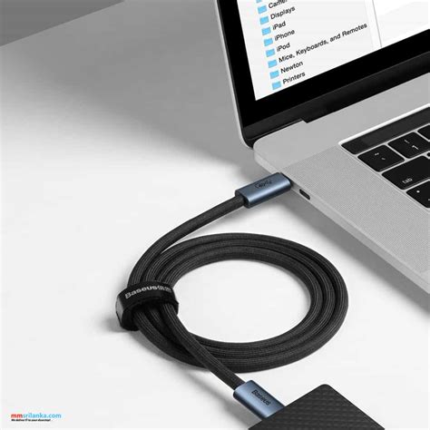 Baseus Flash Series Usb Full Featured Data Cable Type C To Type C W M