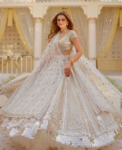 41 White Bridal Lehenga For Royal And Elegant Indian Wedding