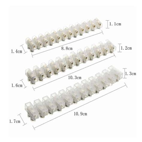 Low Voltage PCB 100 Plastic Spade Screw Terminal Block