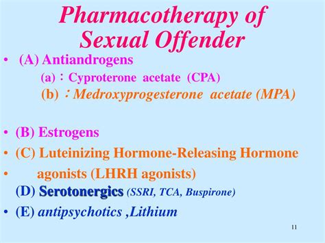 Ppt Pharmacotherapy Of Sexual Violent Predator And Paraphilia