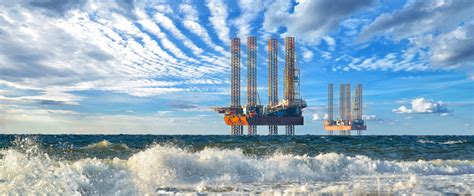 Ukrainian Gas Drilling Rigs Produce Gas Off The Black Sea Coast In