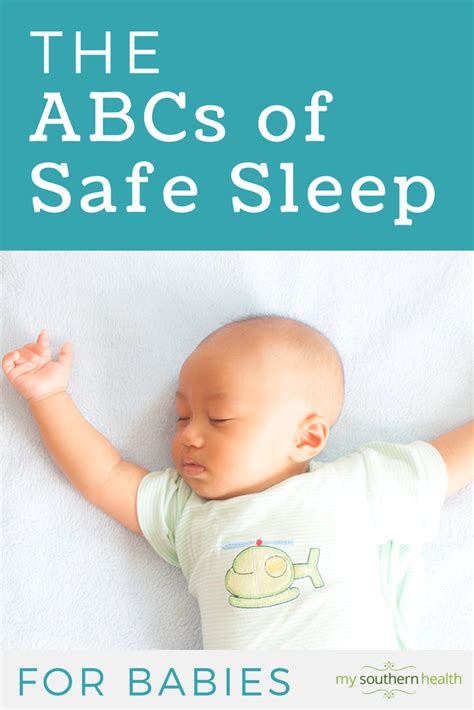 The ABCs Of Safe Sleep For Babies My Southern Health