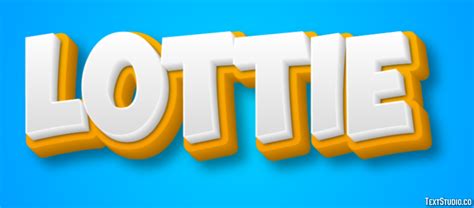 Lottie Logos Name Textstudio