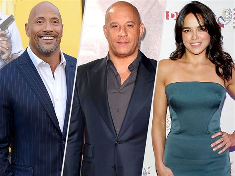 Michelle Rodriguez On Vin Diesel And The Rock S Fast 8 Feud