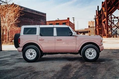 Pink Bronco Wildtrak For 100k 😳 Bronco6g 2021 Ford Bronco