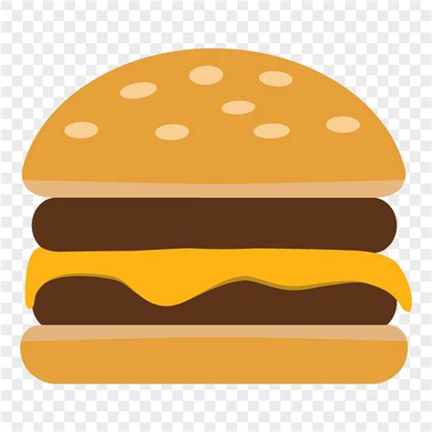 Png Flat Hamburger Cheeseburger Icon Citypng