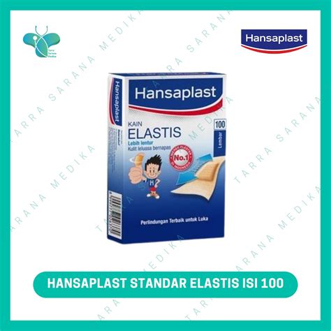 Jual Hansaplast Plester Standar Elastis Isi 100 Lembar Shopee Indonesia