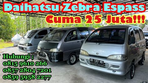 DAIHATSU ZEBRA ESPASS TH 2000 CUMA 25 JTPAJAK ON ISTIMEWAReady Di