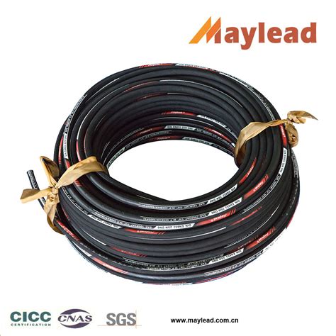 3 16 Inch High Pressure Steel Wire Braided Rubber Hose Air Hose En853