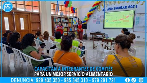 Pucallpa Qali Warma capacita a integrantes de Comités de Alimentación