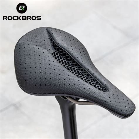 Rockbros Bicycle Saddle 3d Printing Mtb Road Bike Non Slip Saddle