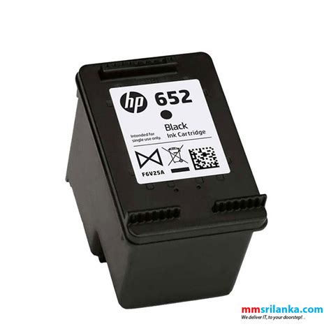 Hp 652 Black Original Ink Advantage Cartridge