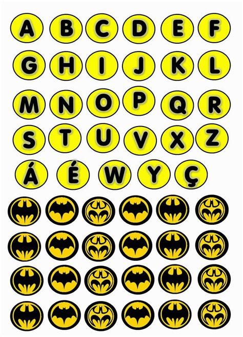 Kit De Batman Para Imprimir Gratis Ideas Y Material Gratis Para