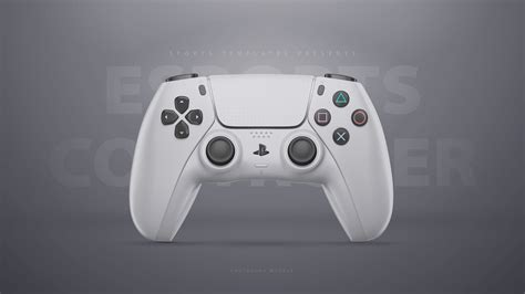 PlayStation 5 DualSense Controller Template Sports Templates