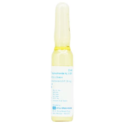 Buy PAPAVERINE Injection 2ml Online - Price, Uses & Side Effects | Netmeds