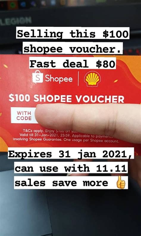 Shopee voucher, Everything Else on Carousell