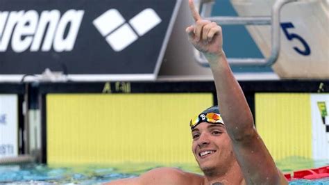 Nuoto Mondiali Vasca Corta Miressi Di Bronzo Vince Chalmers