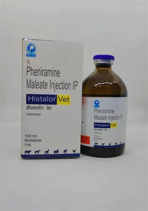 Pheniramine Maleate Injections 22 75 Mg Treatment Allergic