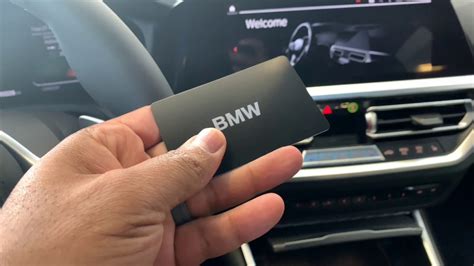 How To Activate The Bmw Digital Key Nfc Card Youtube