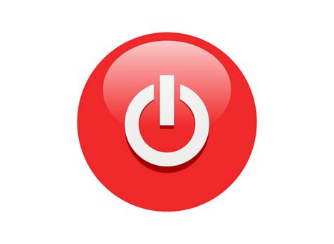 Power Button Icon Transparent Power Buttonpng Images And Vector