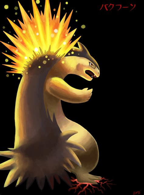 Special Request Typhlosion By Ecrystalica On Deviantart