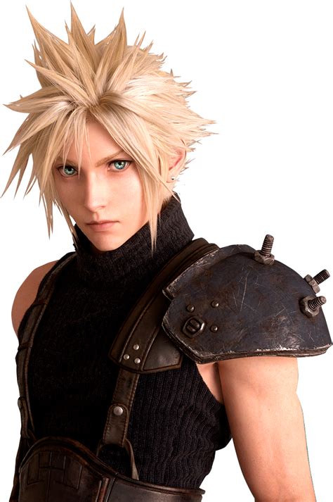 Cloud Final Fantasy Vii Remake Render Png By Sispros On Deviantart