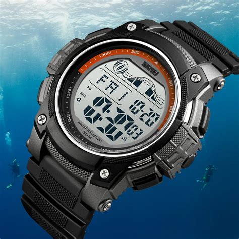 Aliexpress Buy Skmei Hot Brand Mens Sports Watches Dive 50m