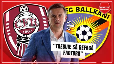 Cfr Cluj Anunt Dupa Contrele Cu Ballkani Pe Suma De Transfer A Lui