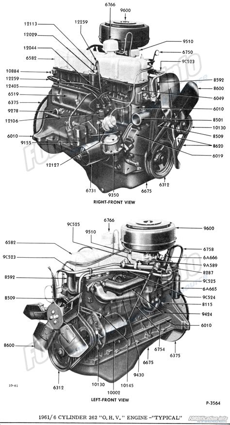 40 Ford V6 Engine Diagram