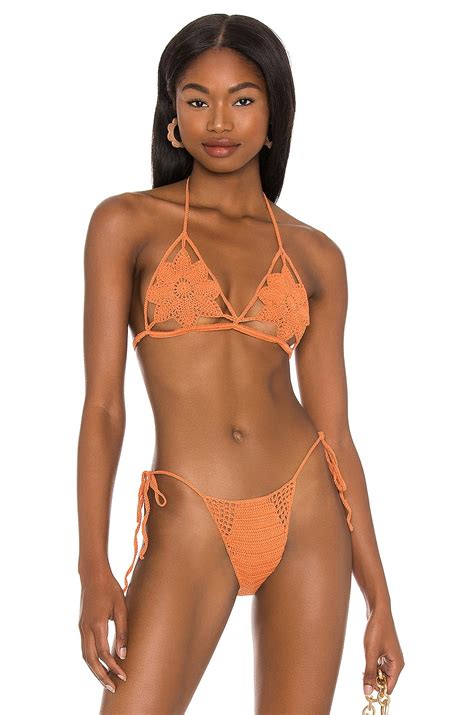 Cult Gaia Dylan Bikini Top In Sunburst REVOLVE