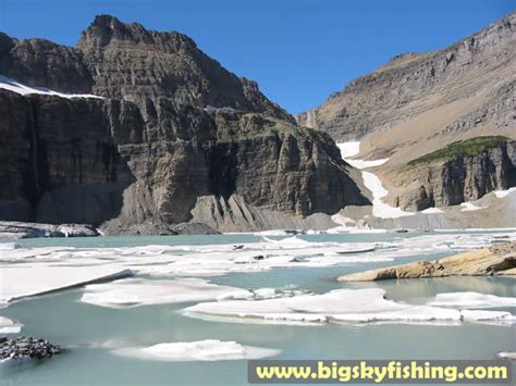 Photographs of the Grinnell Glacier Trail in Glacier National Park ...