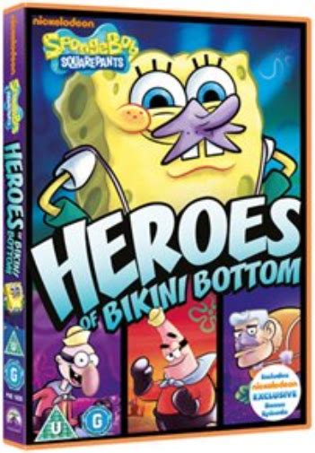 Spongebob Squarepants Heroes Of Bikini Bottom DVD CD 3qvg The Fast For Sale Online EBay