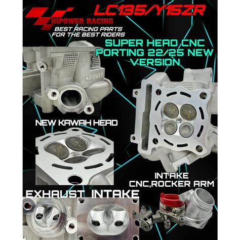 Y Lc Hipower Hi Power Racing Cnc Porting New Kawah Head