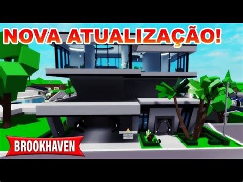 Nova atualização do brookhaven nova casa e eu virei um supgrade herói