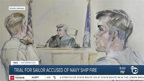 Accused Navy Sailor Claims He Rushed To Help During Uss Bonhomme