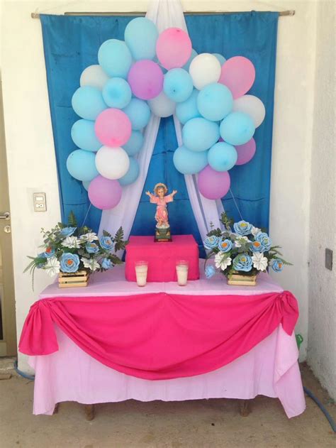 Altar al divino niño Birthday Birthday cake Altar