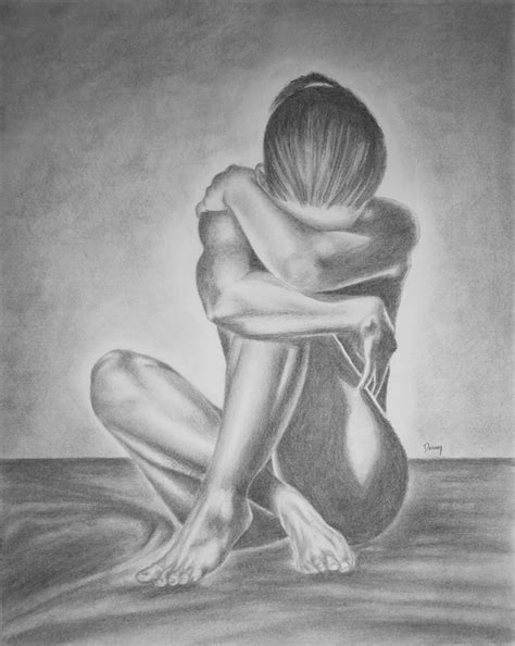 Waiting Drawing By Danny Dickerson Fine Art America