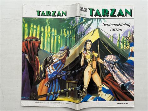 NEPŘEMOŽITELNÝ TARZAN Burroughs Fibiger dobrodružné čtení z roku 1993