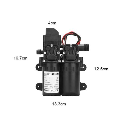 160psi 12v Water Pump Diaphragm Caravan Camping Farm Marine Transfer Irrigation Ebay