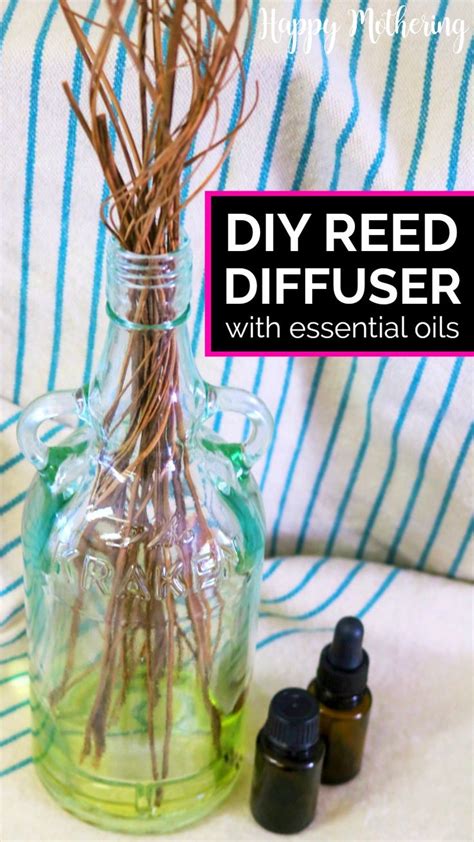 DIY Reed Diffuser With Essential Oils Reed Diffuser Essential Oil