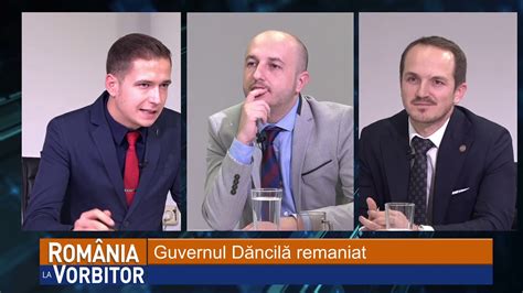 Romania La Vorbitor Guvernul Dancila Remaniat P Youtube