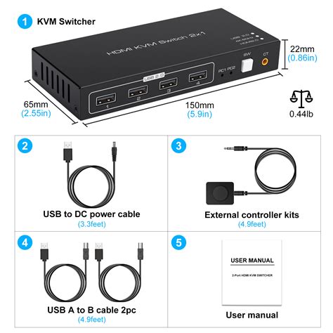 K Port Hdmi Usb Kvm Switch Honorstand Technology Co Limited