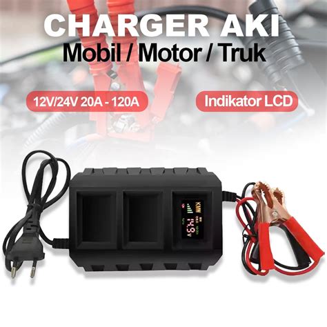 Jual Casan Aki Motor Mobil Amper Volt Volt With Lcd