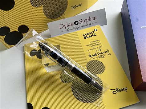 Montblanc Great Characters Walt Disney Limited Edition Rollerball