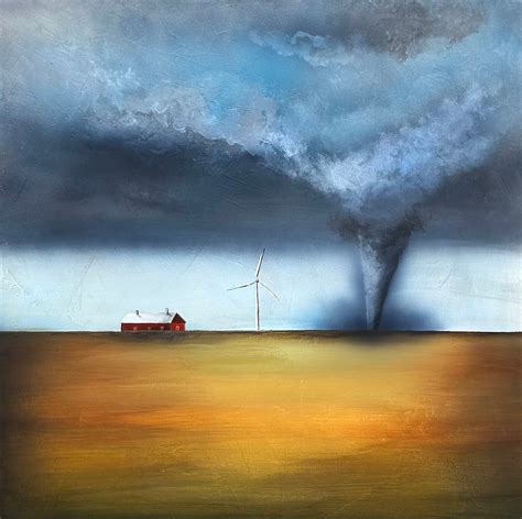 Tornado by Fernando Garcia - acrylic painting | UGallery