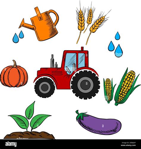 Dibujo Agricultura