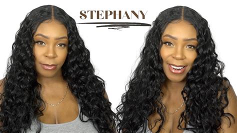 Janet Collection Synthetic Melt Extended Part Hd Lace Wig Stephany