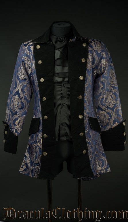 Blue Royal Pirate Jacket Pirate Jacket Jackets Mens Coats And Jackets