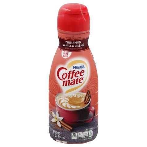 Save On Nestle Coffee Mate Flavored Coffee Creamer Cinnamon Vanilla